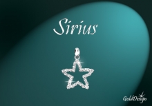 Sirius - přívěsek stříbřený